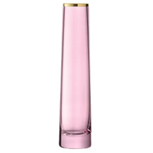 Ваза стеклянная розовая 28 см Sorbet LSA INTERNATIONAL - 253428 Розовый