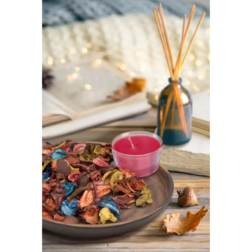 Свеча чайная ароматизированная с саше Клубника красная 3.3 см HORIZON CANDLES STLM-2204418 - Вид №3
