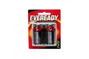 16166277 Батарейки EVEREADY SHD D/R20 2 шт/бл 7638900083613 Energizer