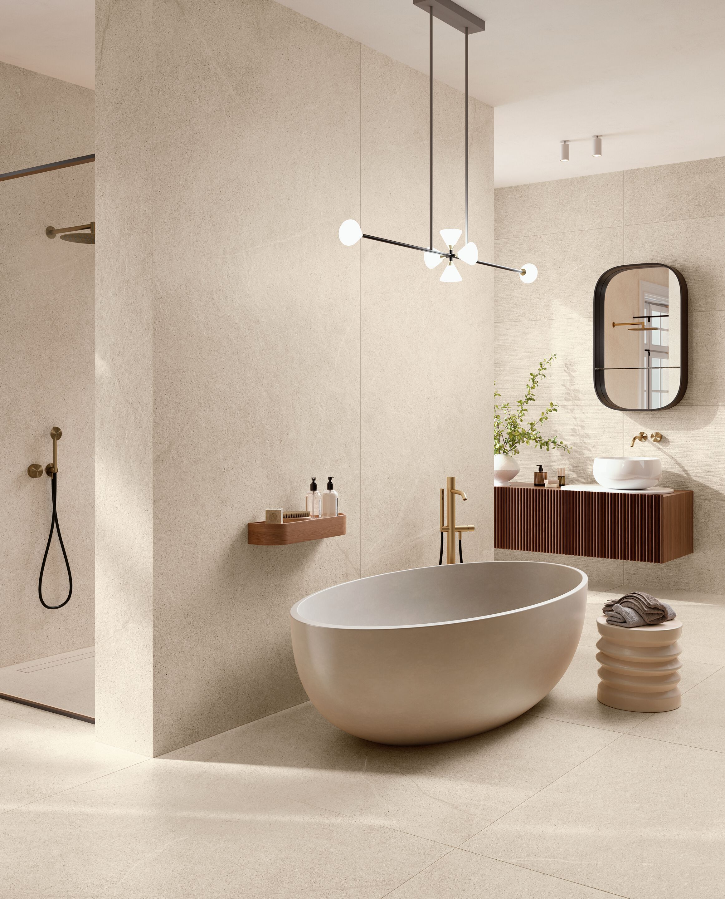 Пол / облицовка керамогранита с эффектом камня CERAMICA DEL CONCA SENSORIA ARCH-00150660 - Вид №5