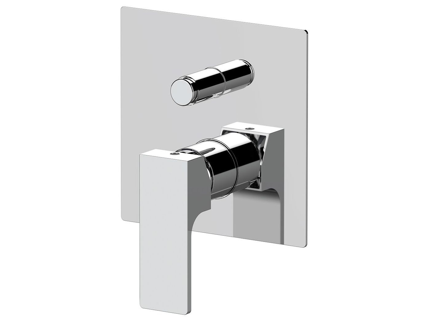 Встраиваемый однорычажный смеситель для ванны с переключателем Rubinetterie Mariani Rebel ARCH-00061886 - Вид №1