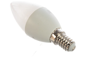 16278756 Светодиодная лампа LL-E-C37-6W-230-2,7K-E14/свеча, 6Вт, теплый белый, Е14 76/2/2 Eurolux