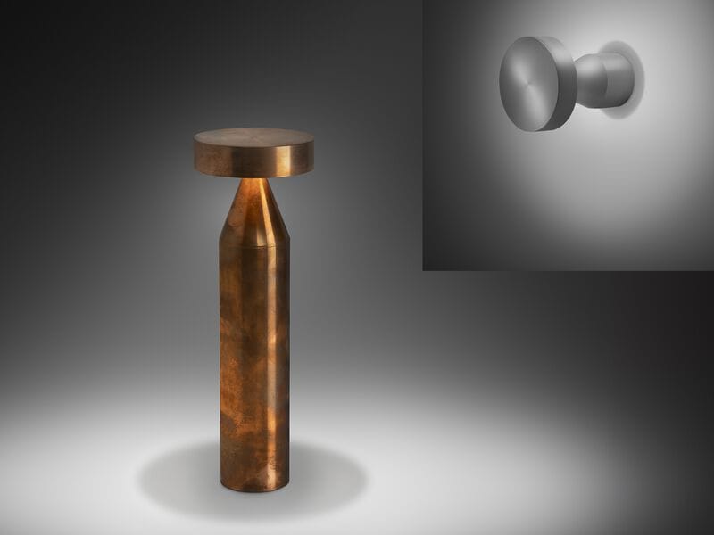 Анодированный алюминиевый наружный светильник / Настенный светильник BEL-LIGHTING DISK ARCH-00068367