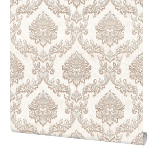 Обои флизелиновые Vilia Виконт 1.06x10 м бежевые 1505-63