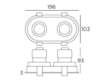 Алюминиевый регулируемый светодиодный прожектор LedsC4 Play ARCH-00074696 - Вид №2