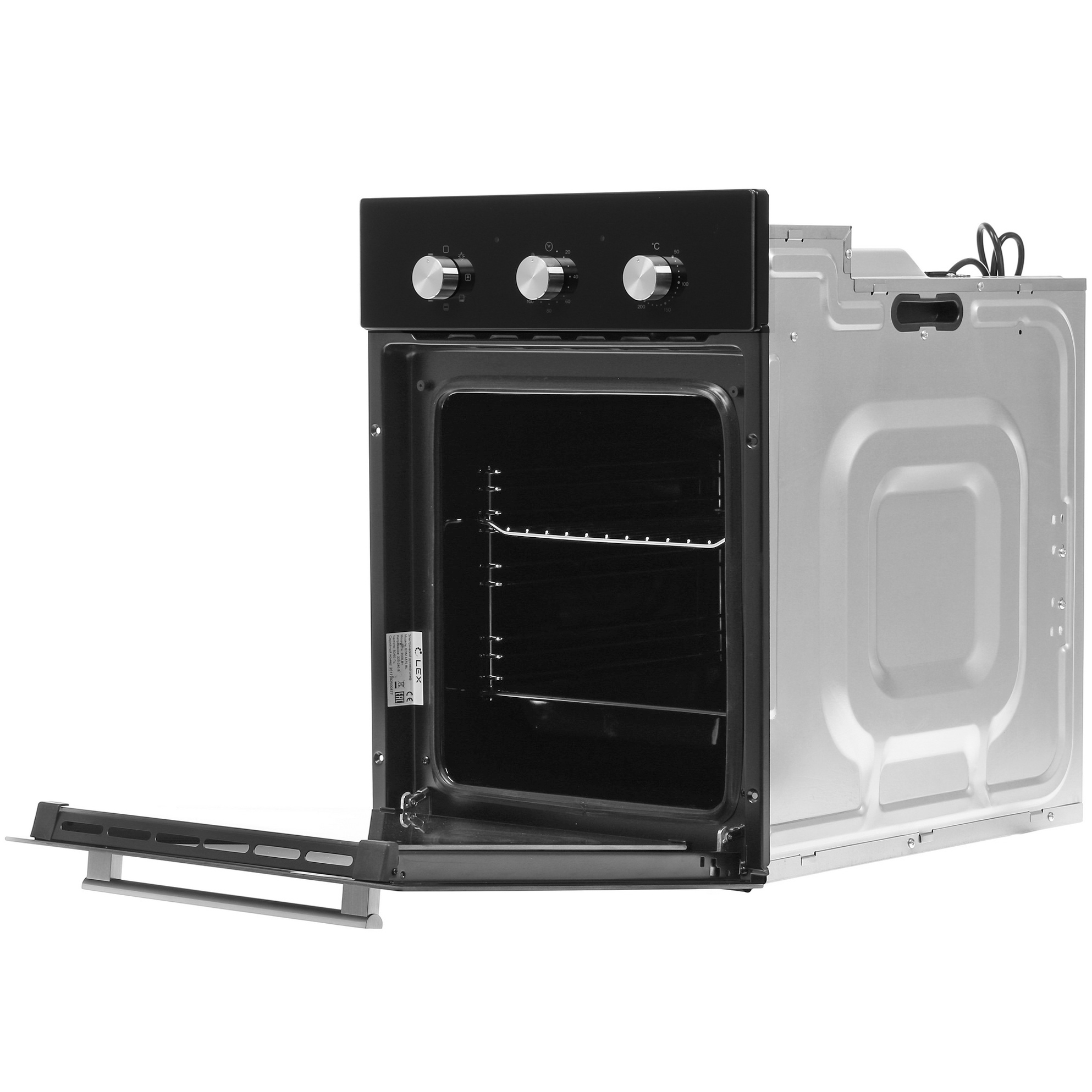 1176377 Электрический духовой шкаф LEX EDM 4570 BL черный STDN-0144773 - Вид №4