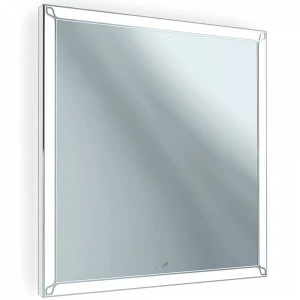 Зеркало в ванную с подсветкой белое 70х80 см Retro ALAVANN RETRO 303934 Белый