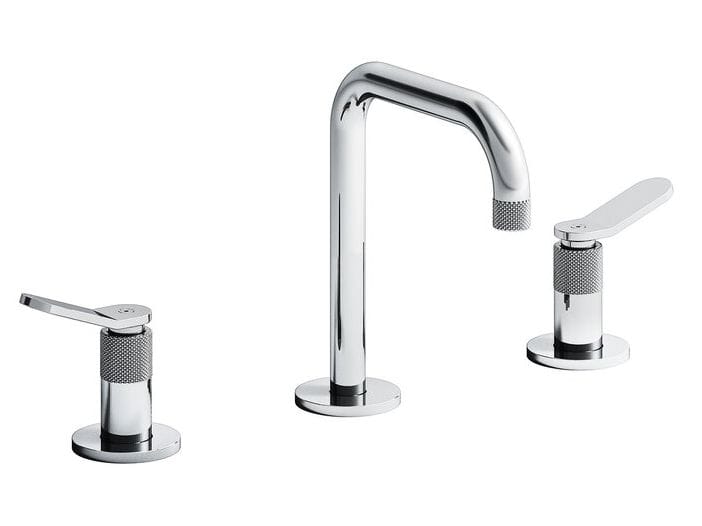 Смеситель для раковины с 3 отверстиями CRISTINA Rubinetterie East Side ARCH-00015977 - Вид №1