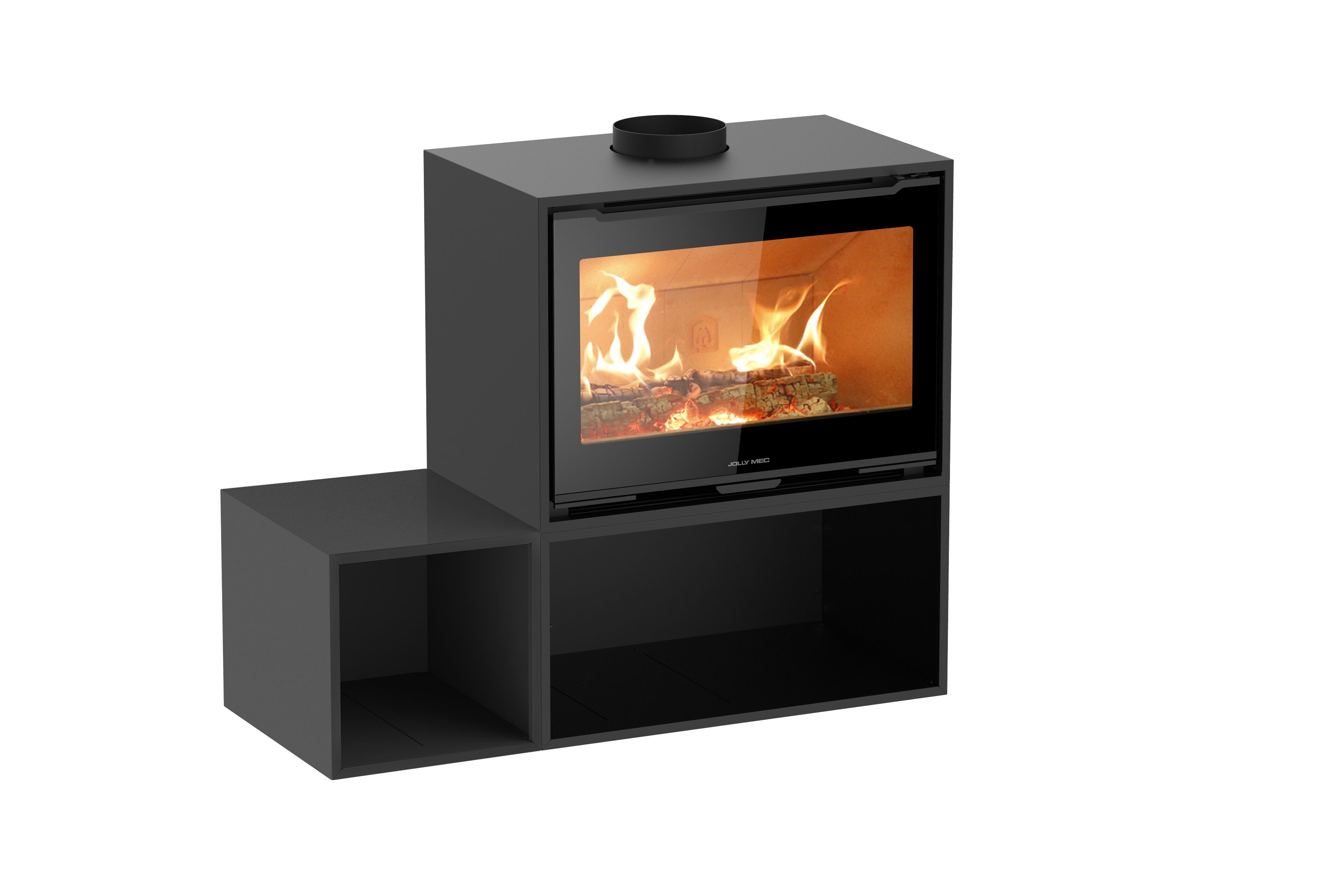 Дровяная печь для обогрева воздуха Jolly Mec воздушные системы ARCH-00117979 - Вид №11