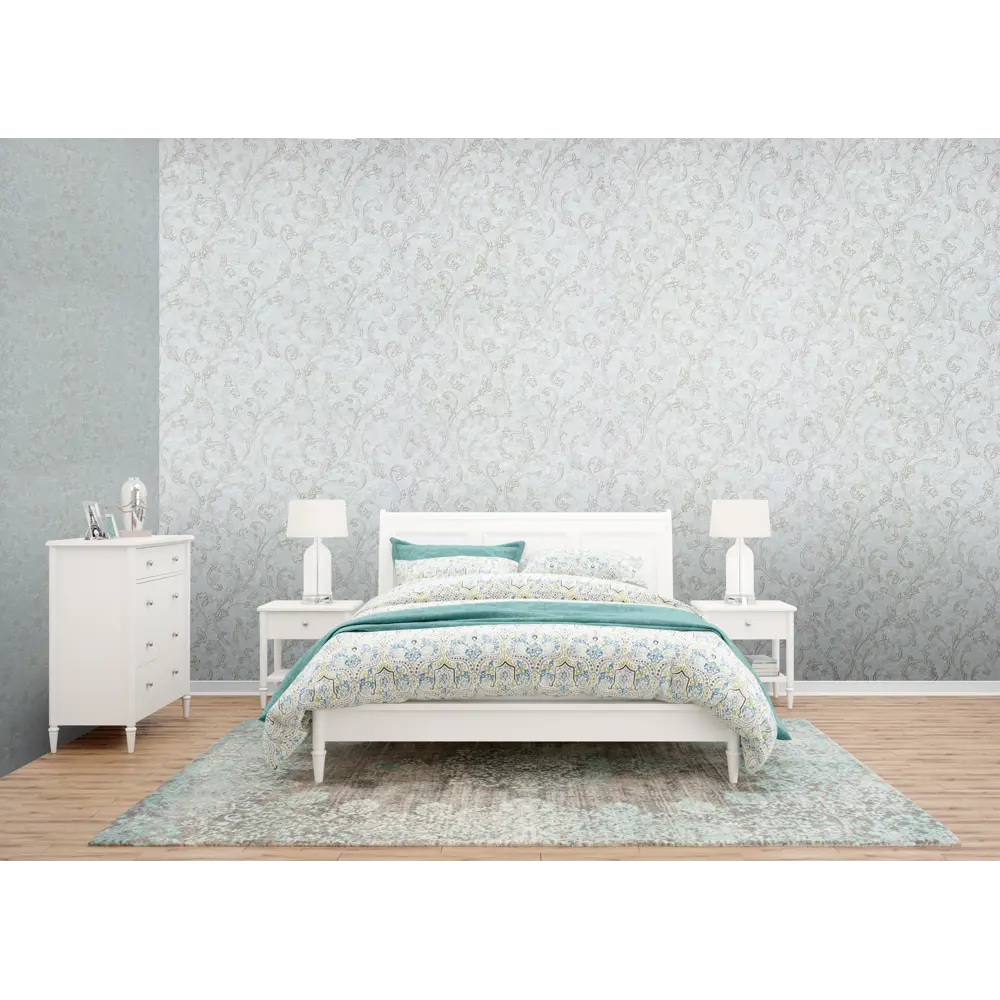 Обои флизелиновые Startdeco Магдалена зеленые 1.06 м 989333 STLM-2210621 - Вид №3