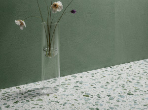 Пол / керамогранит с эффектом Венецианского терраццо