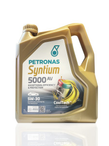 90707411 Моторное масло SYNTIUM 5000 AV синтетическое 5W30 4л STLM-0347938 PETRONAS