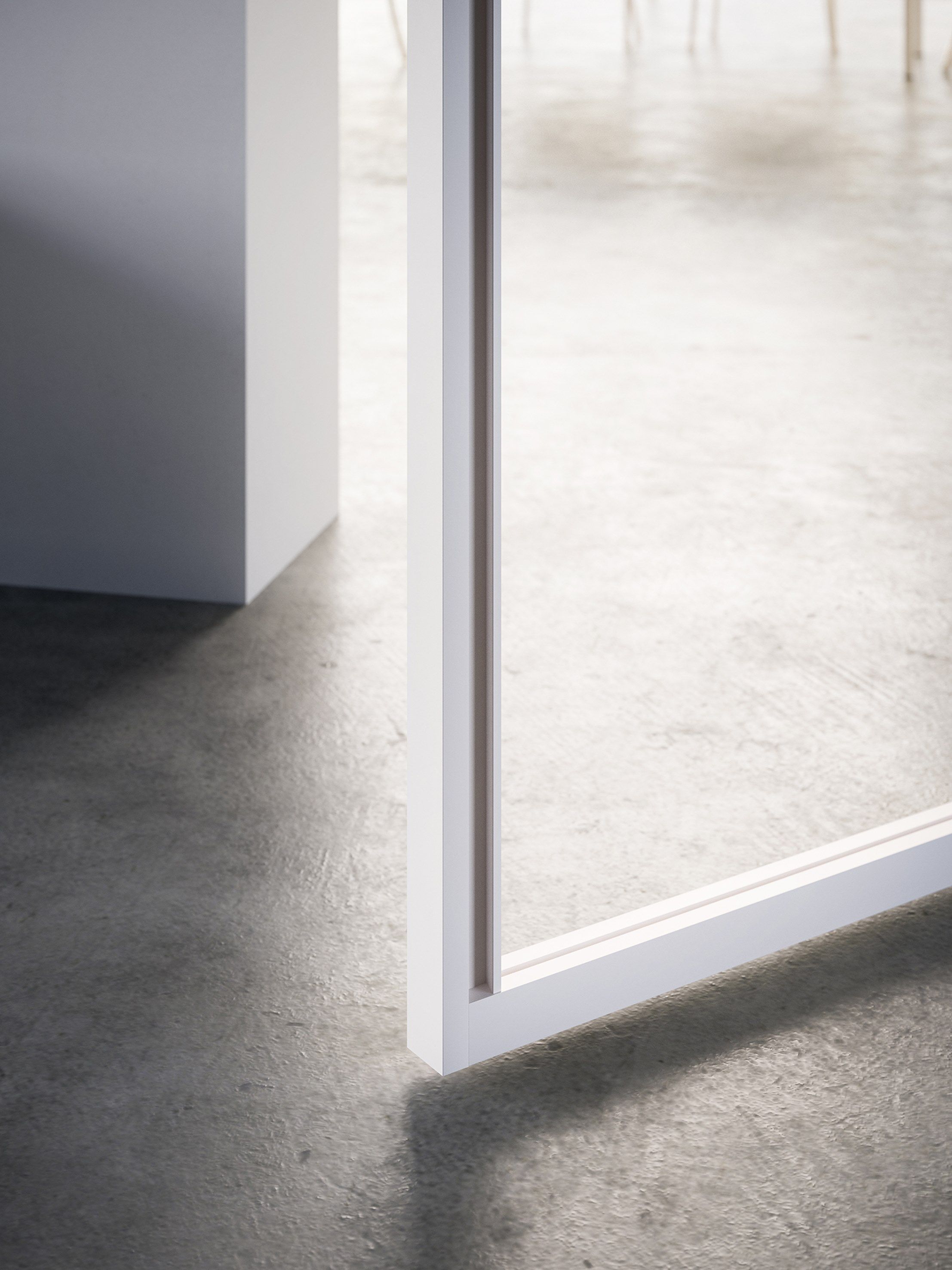 Стеклянная висячая дверь ADL Quadra ARCH-00036058 - Вид №4