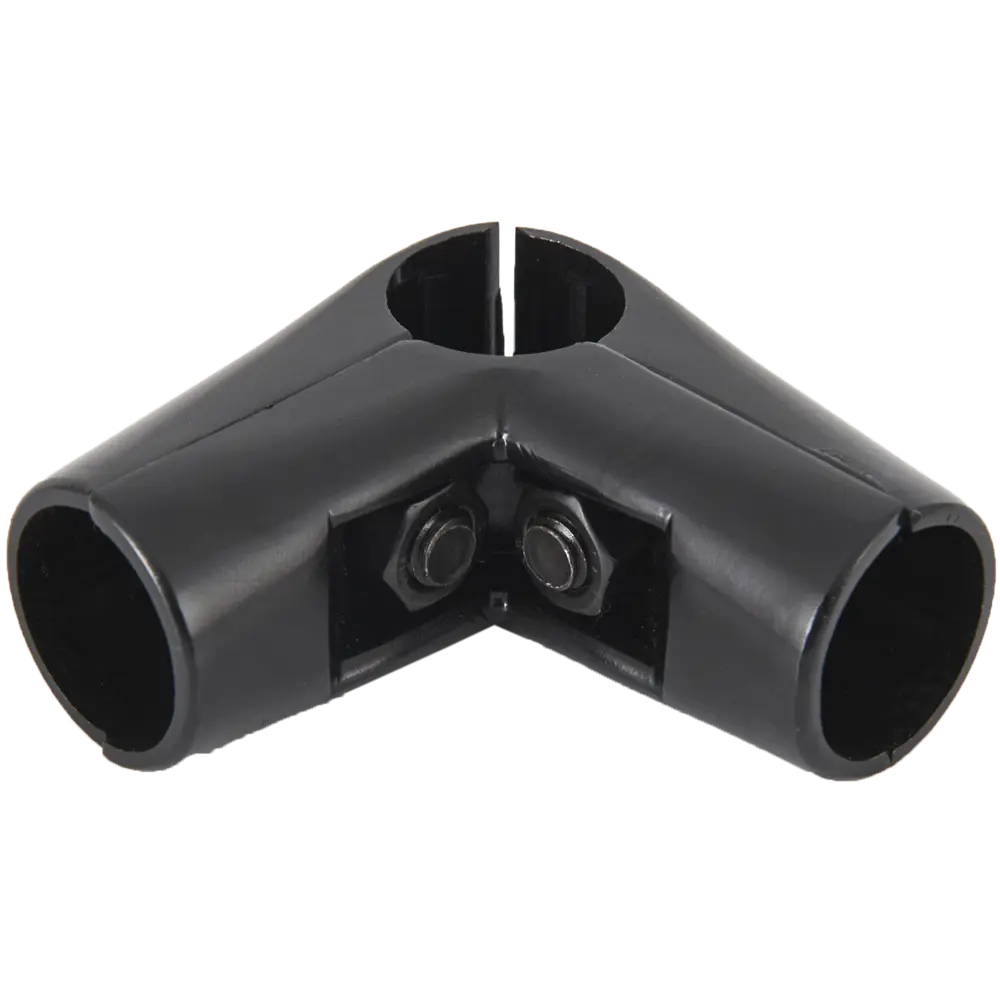 Соединитель для штанг угловой 25 мм цвет чёрный Santreyd STLM-2002618