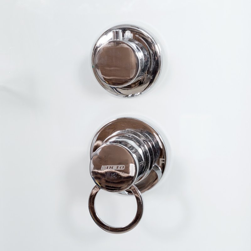 L 901 с гидромассажем Душевая кабина DETO Серия L ЕМ4510 N LED с гм. - Вид №11