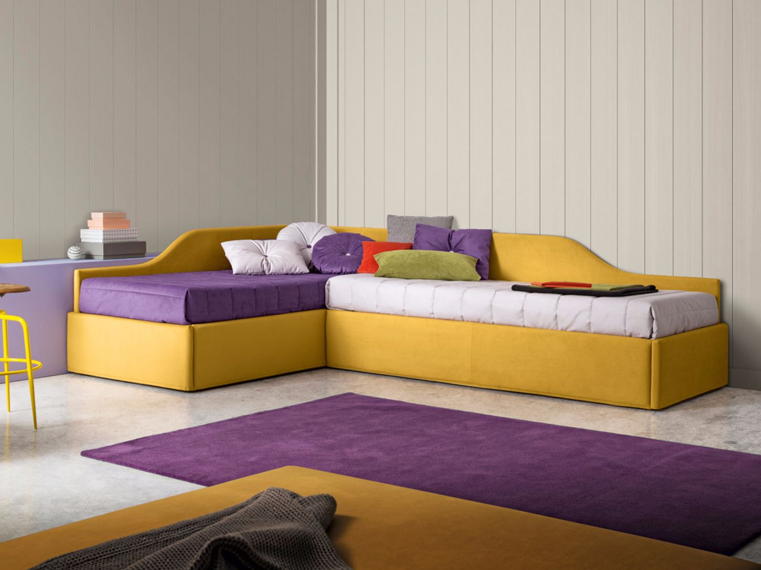 Односпальная кровать-трансформер из ткани Felis Bedstories ARCH-00111527