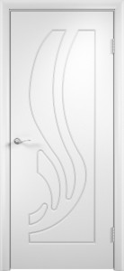 93821813 Дверь межкомнатная Лиана глухая ПВХ-плёнка цвет белый 200 x 70 см STLM-0576948 VERDA