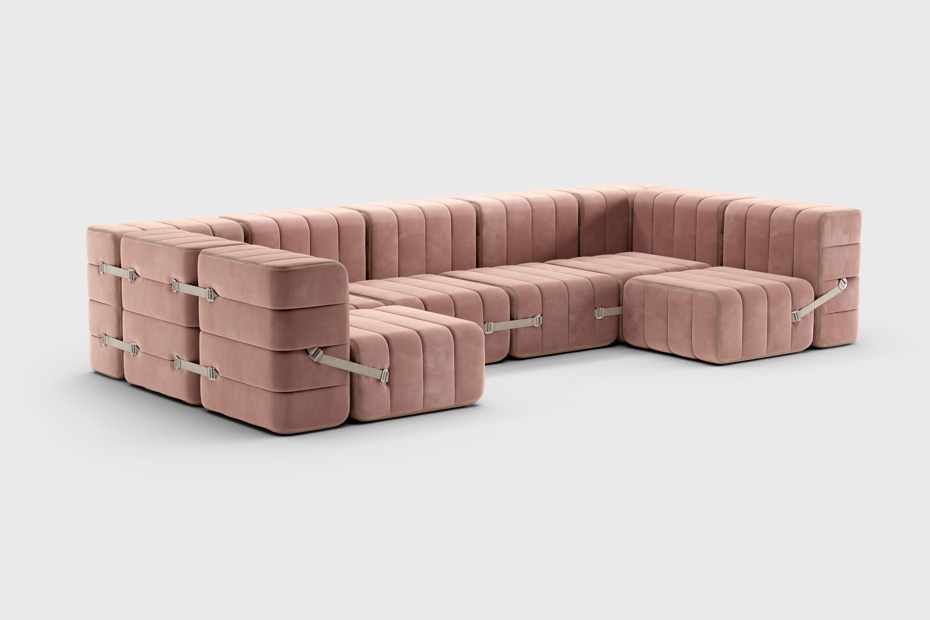 Модульный тканевый диван AMBIVALENZ Curt ARCH-00133274 - Вид №29