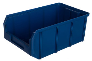 15491845 Пластиковый ящик 342х207x143мм, 9,4 литра, V-3-синий СТЕЛЛА-ТЕХНИК