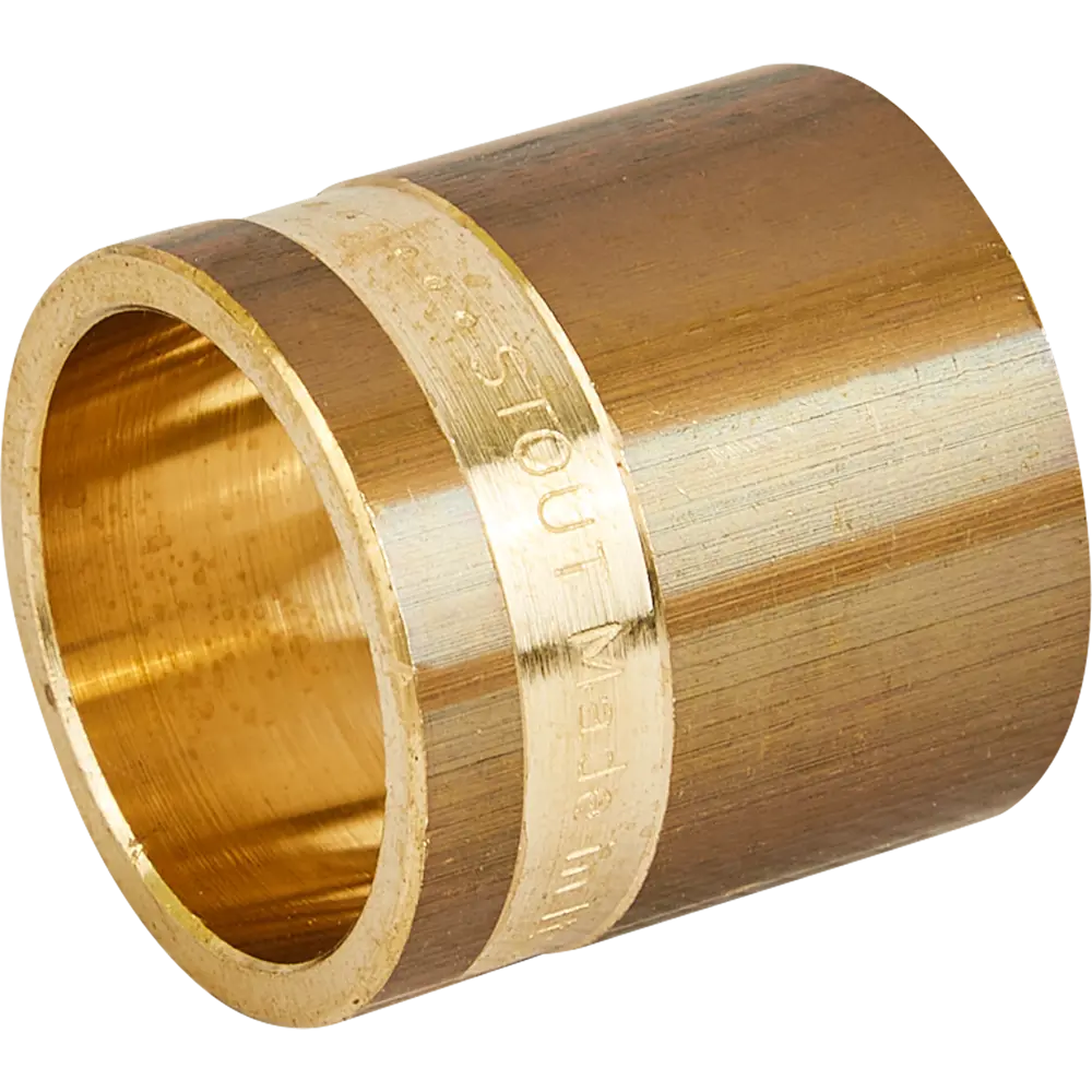 Гильза Stout 20 мм латунная для водоснабжения 82197772 STLM-0021684