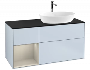 Villeroy&Boch Тумба под раковину Прямоугольная версия F802HHHA Finion Cloud Matt Lacquer