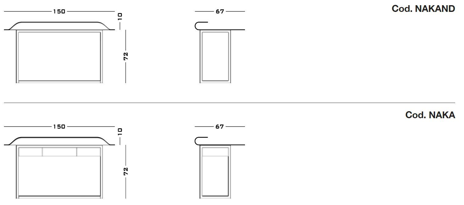 Кожаный письменный стол Secolo NAKAMURA ARCH-00081234