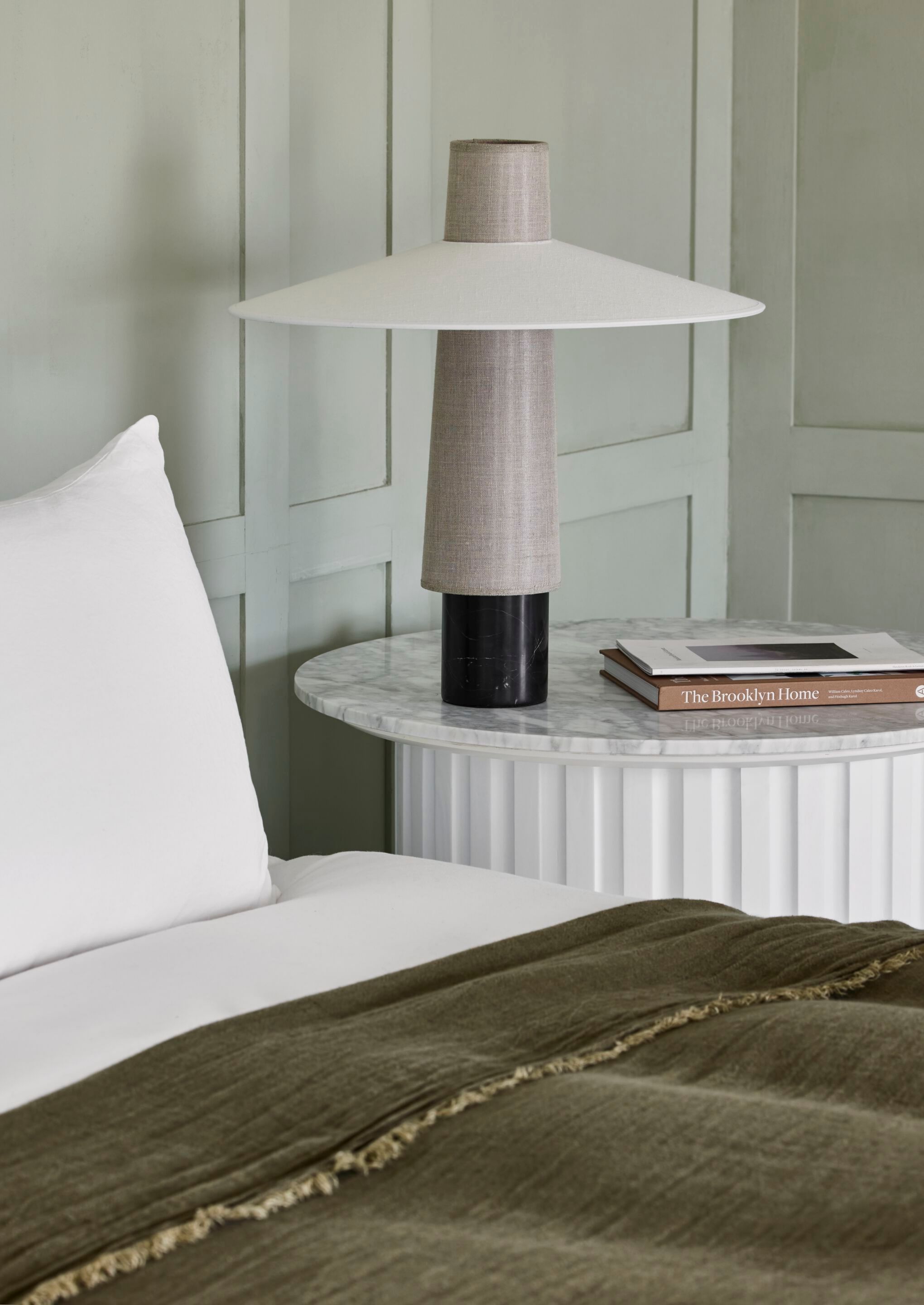 Льняная настольная лампа Forestier Thésée ARCH-00115520 - Вид №6