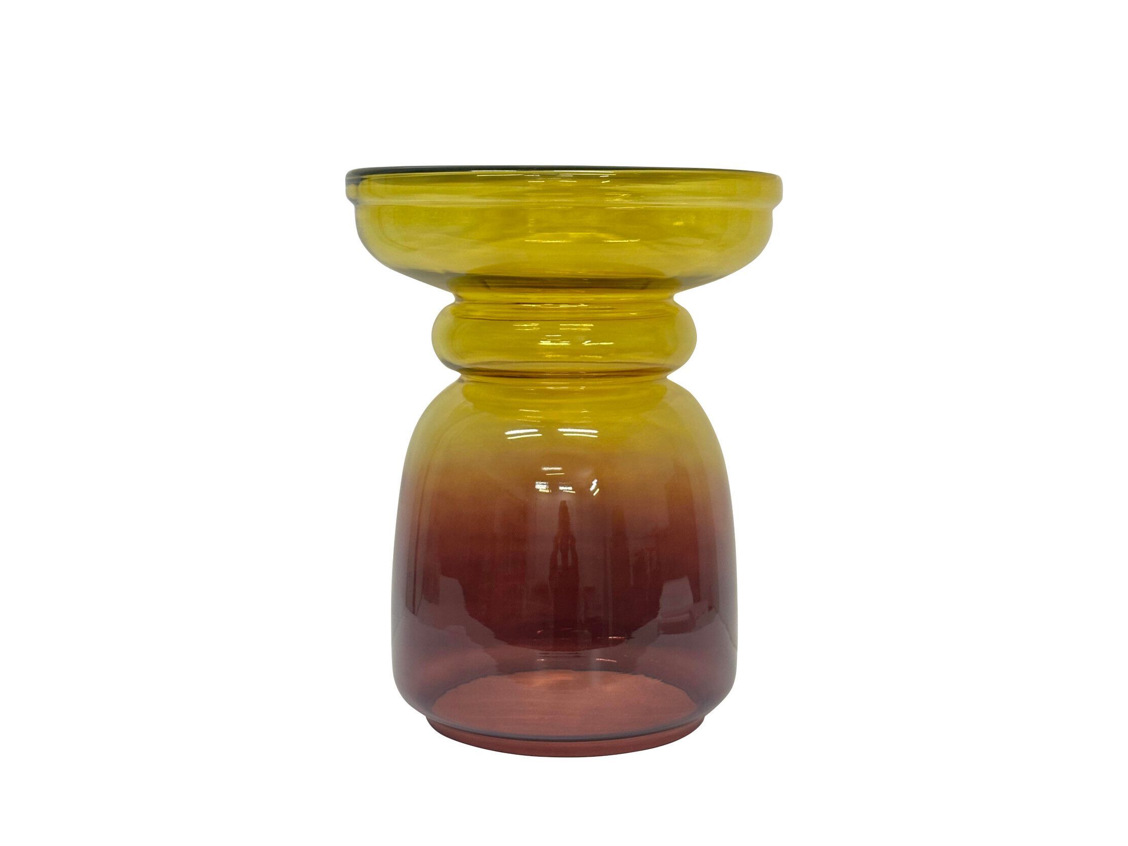 Круглый журнальный столик из цветного стекла BIZZOTTO NASIR ARCH-00103664