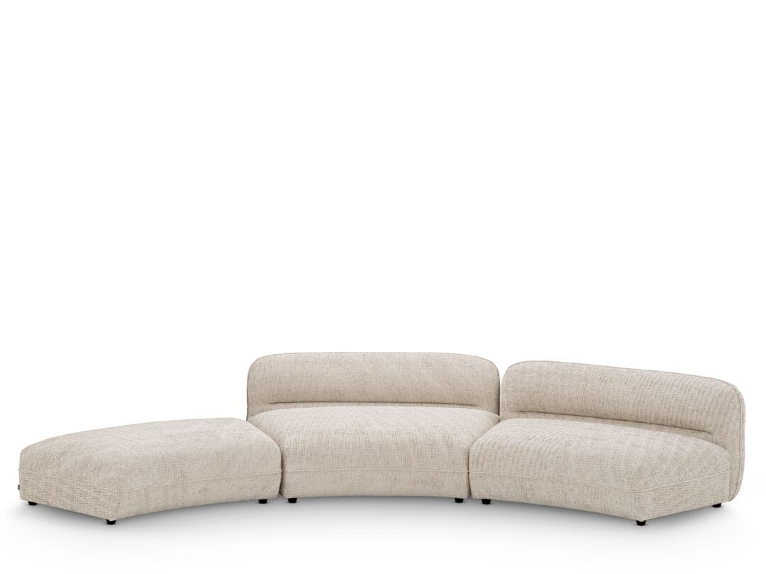 Модульный изогнутый диван из ткани Eichholtz GRAND AVENUE - OTTOMAN ARCH-00099299