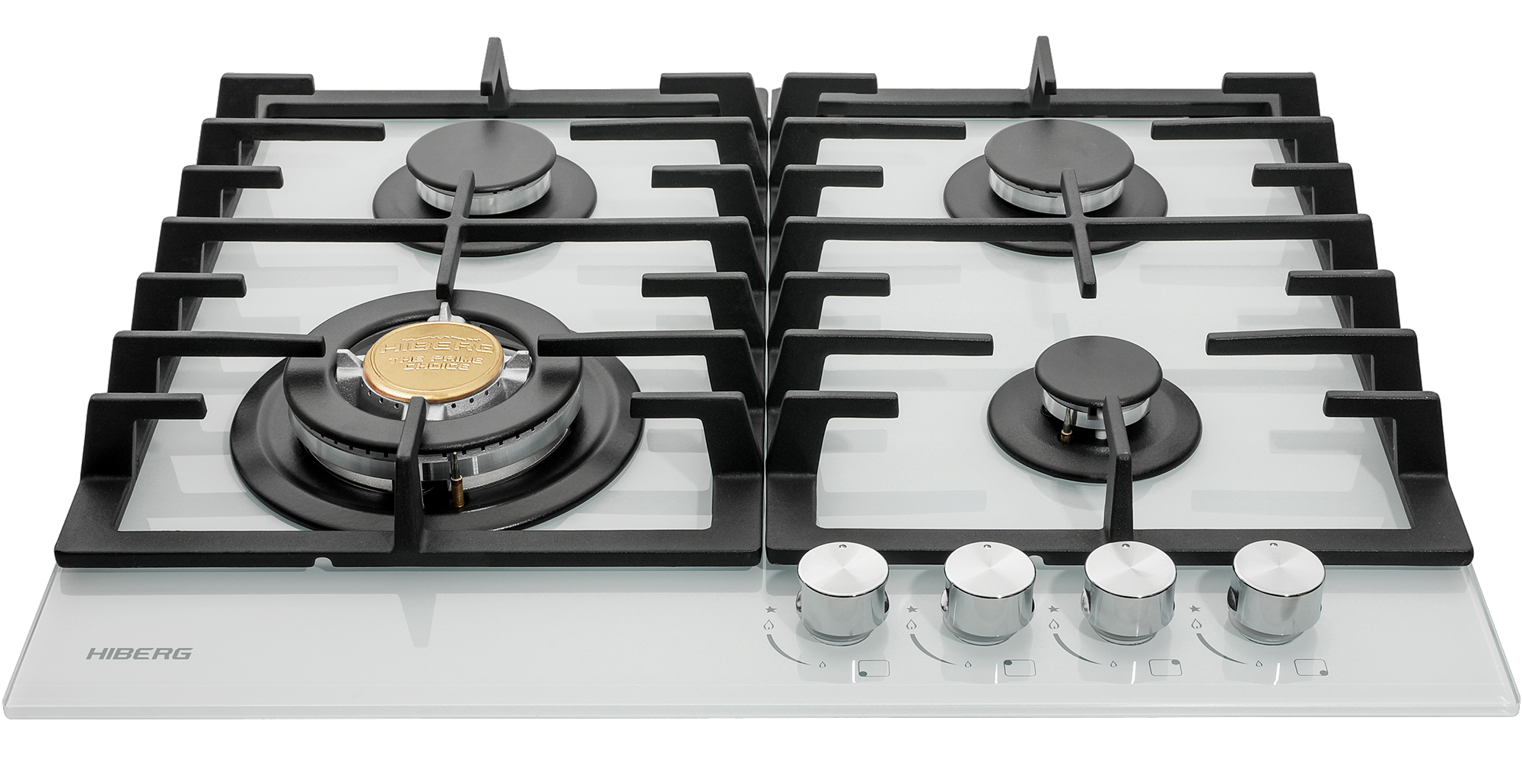 9021367 Газовая варочная поверхность HIBERG VM 60440 W STDN-0069893 - Вид №1
