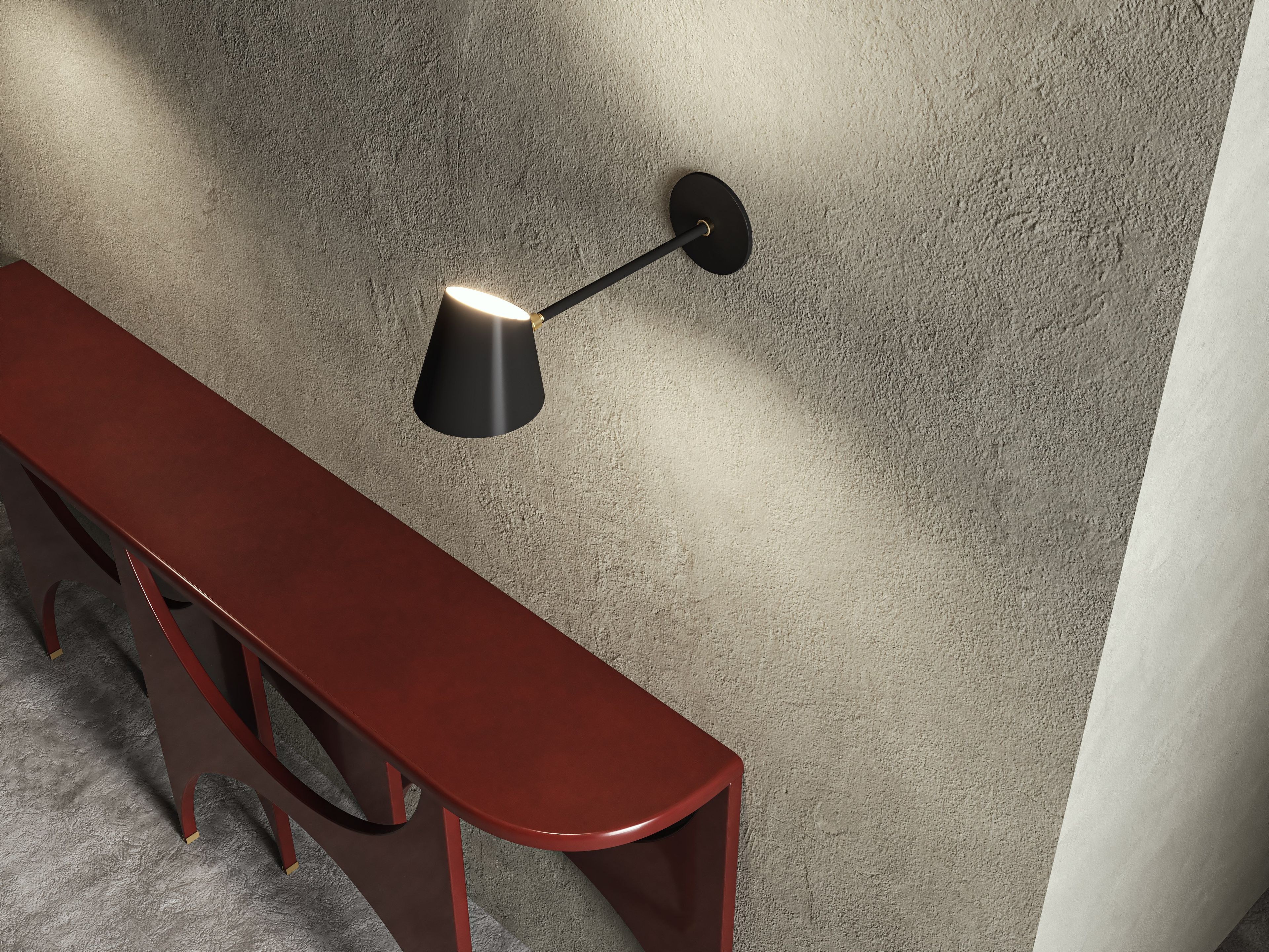 Регулируемая алюминиевая настенная лампа Darmes Hartau ARCH-00087420 - Вид №11