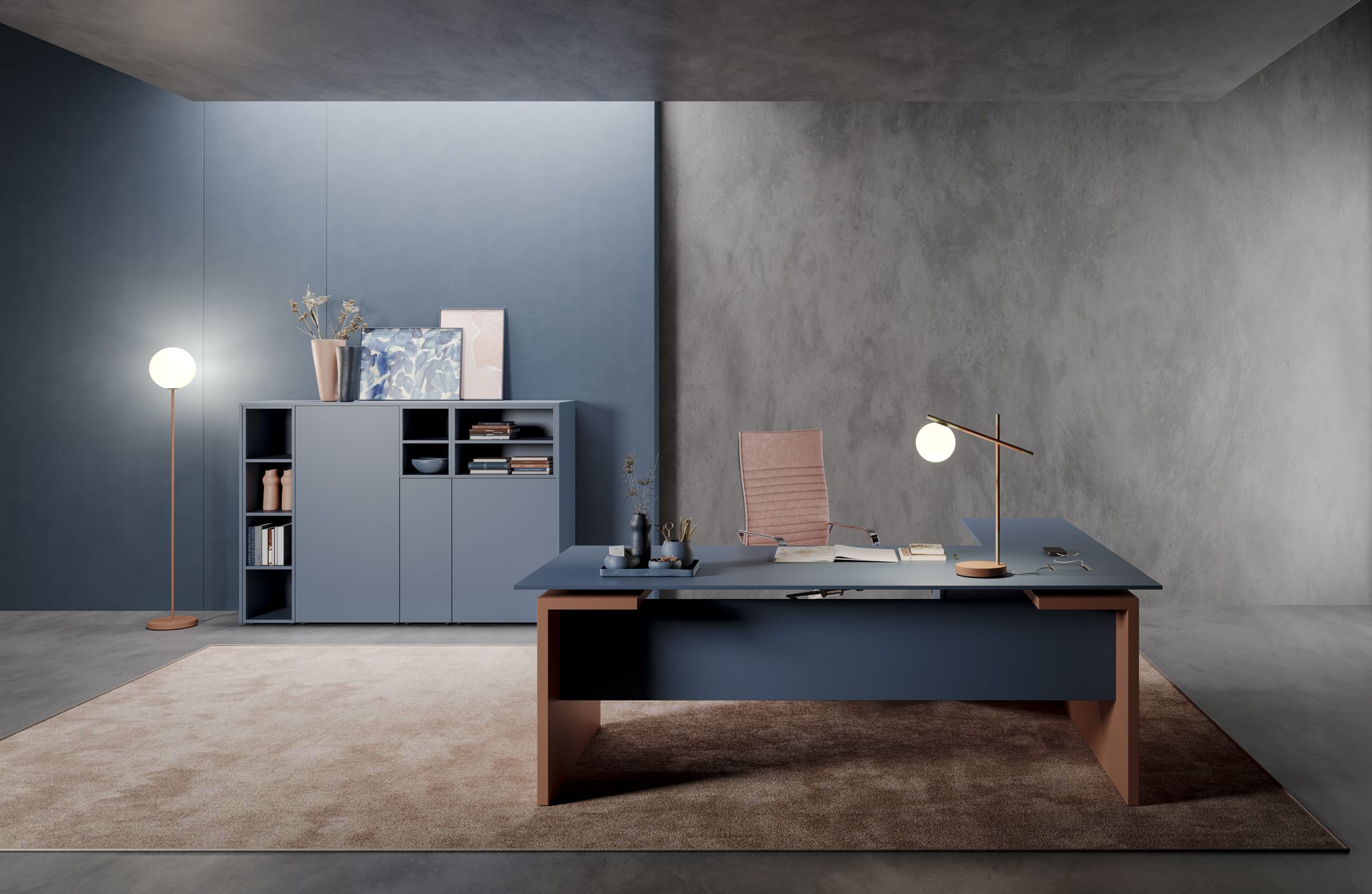 Исполнительный стол PROF тонкий ARCH-00139828 - Вид №7