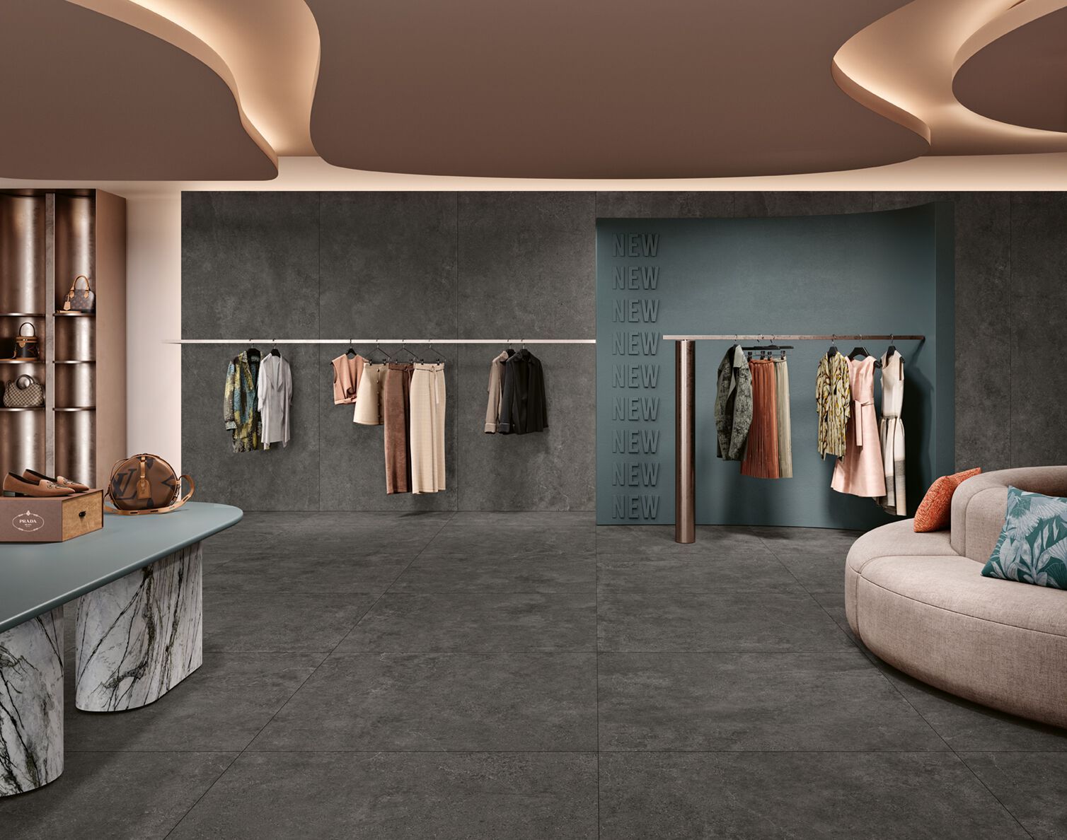 Пол / облицовка керамогранита с эффектом камня MARGRES LINEA EVOLUTION ARCH-00051445 - Вид №3