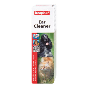 Т00000542 Лосьон для собак и кошек Ear-Cleaner для ухода за ушами 50мл Beaphar