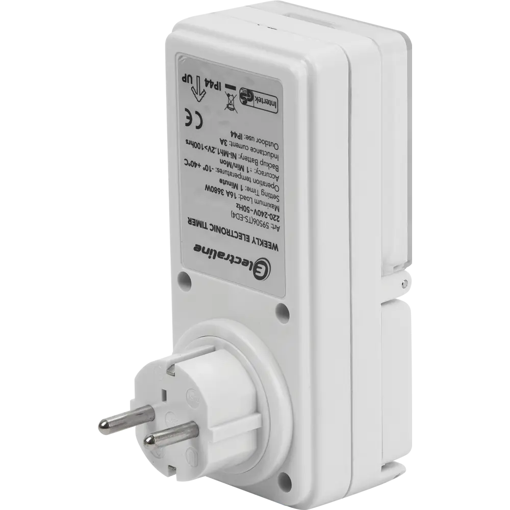 Таймер электронный Electraline недельный STLM-2186443 - Вид №3