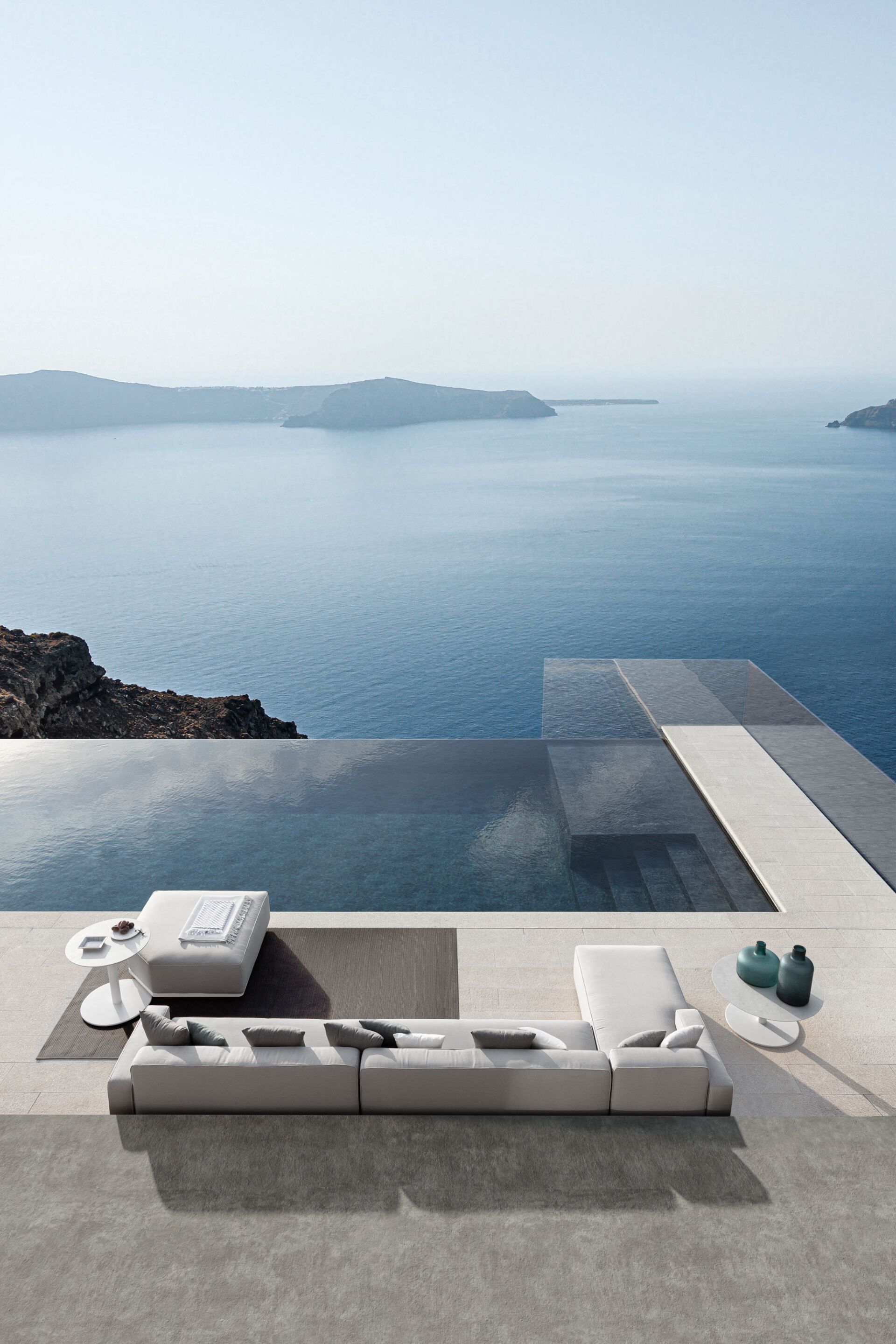 Алюминиевый низкий садовый столик с порошковым покрытием Atmosphera Smart ARCH-00010211 - Вид №2