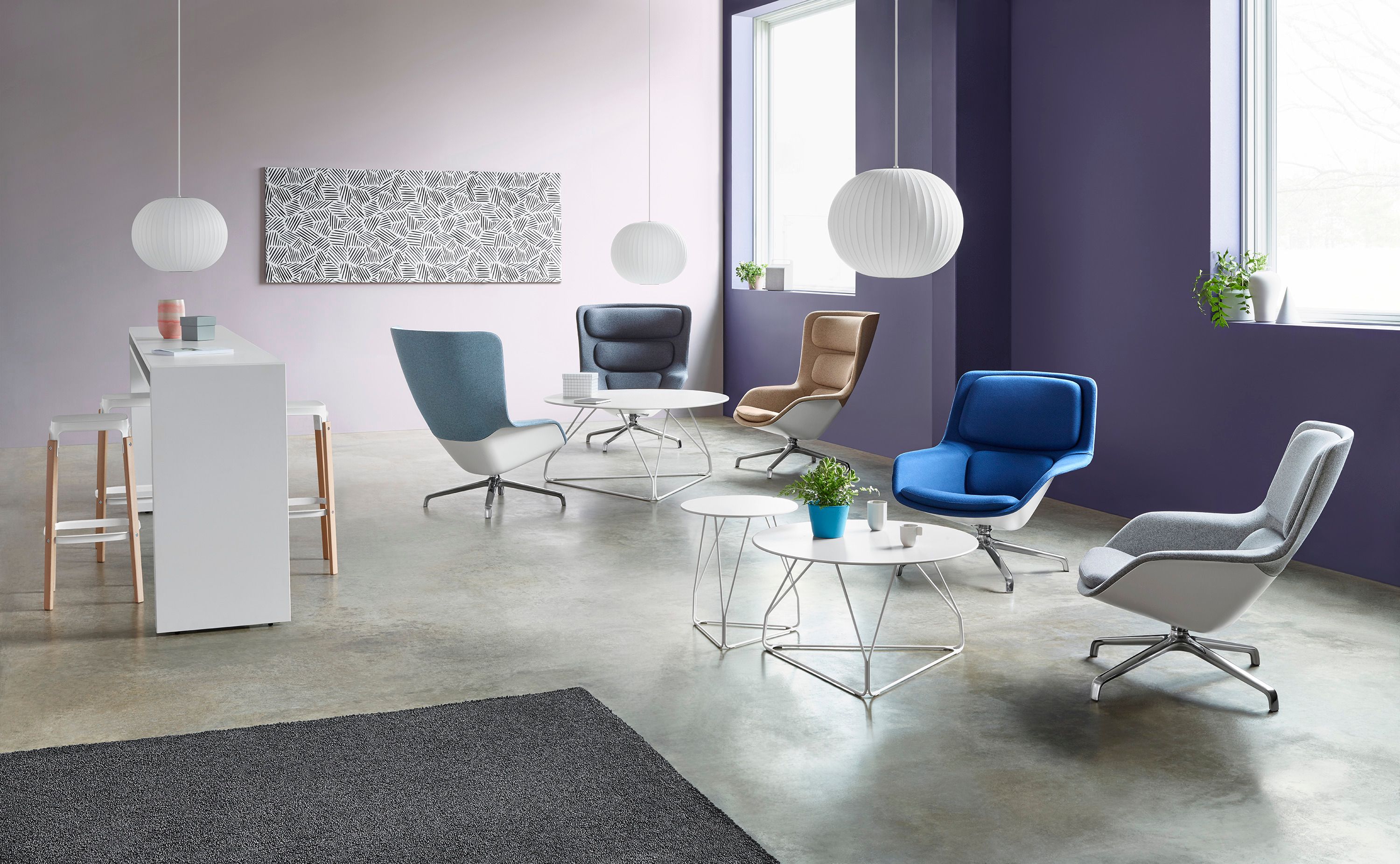 Вращающееся кресло с высокой спинкой Herman Miller Striad ARCH-00056520 - Вид №8
