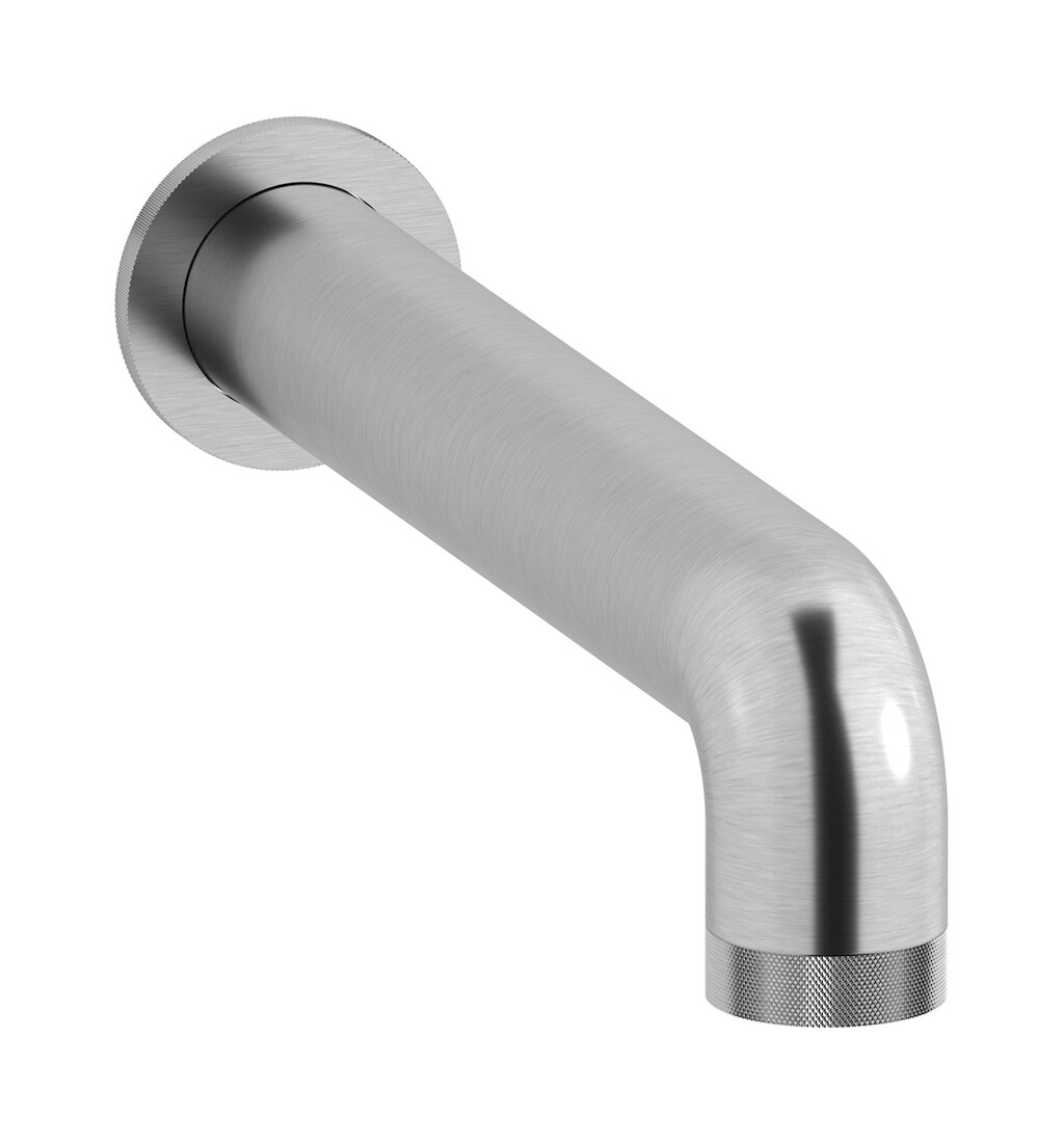 Настенный излив WE ARE IB b2320ss_23 Brushed Nickel Bold