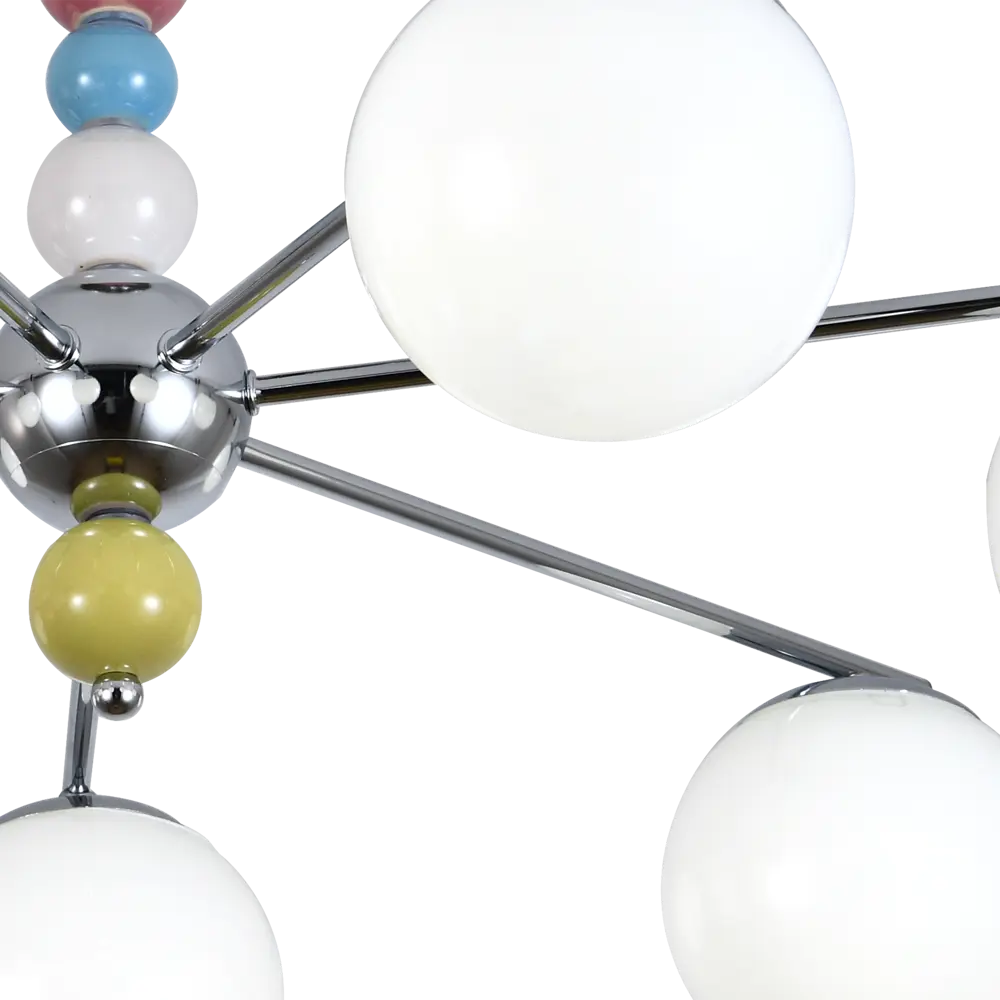 Люстра подвесная Opulence 7 ламп 14 м² цвет хром Escada STLM-2027798 - Вид №3