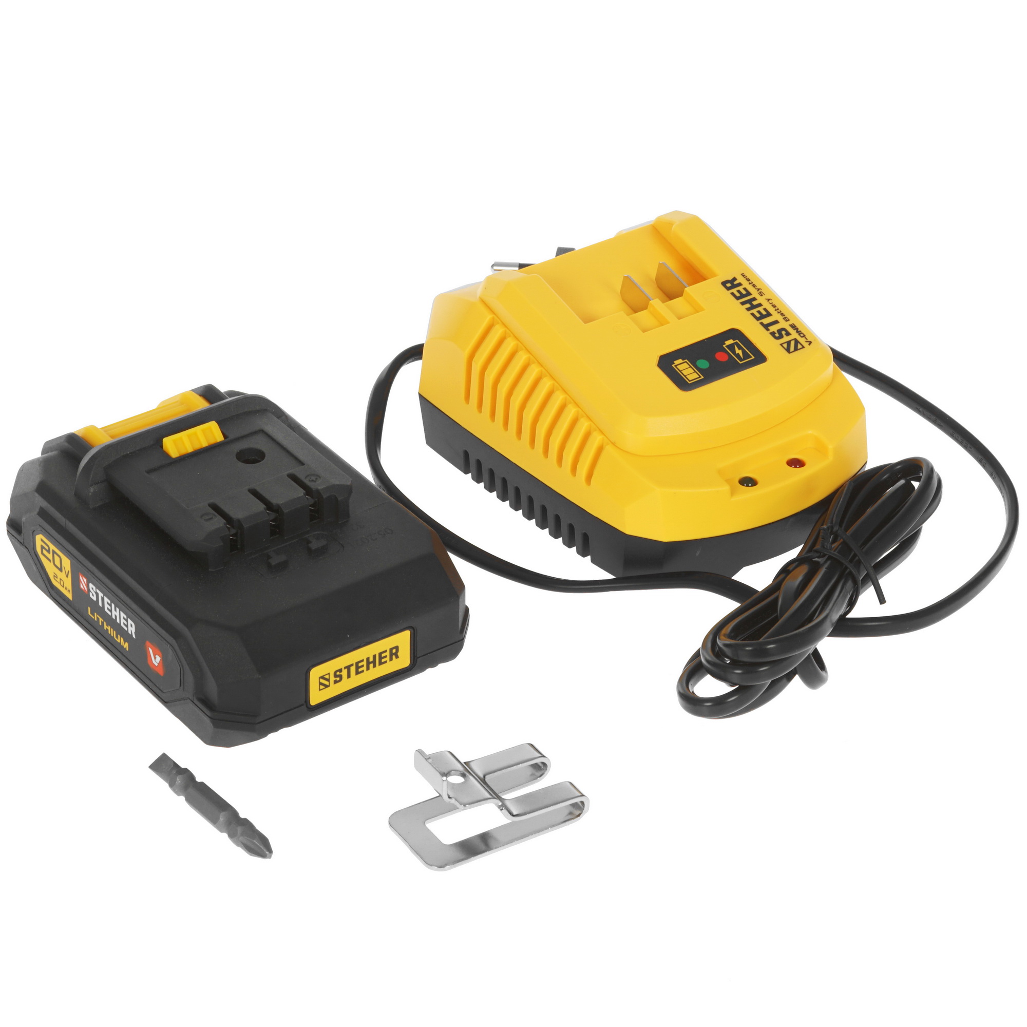 Дрель-шуруповерт STEHER CDB-200-2 5370927 STDN-0101423 - Вид №6