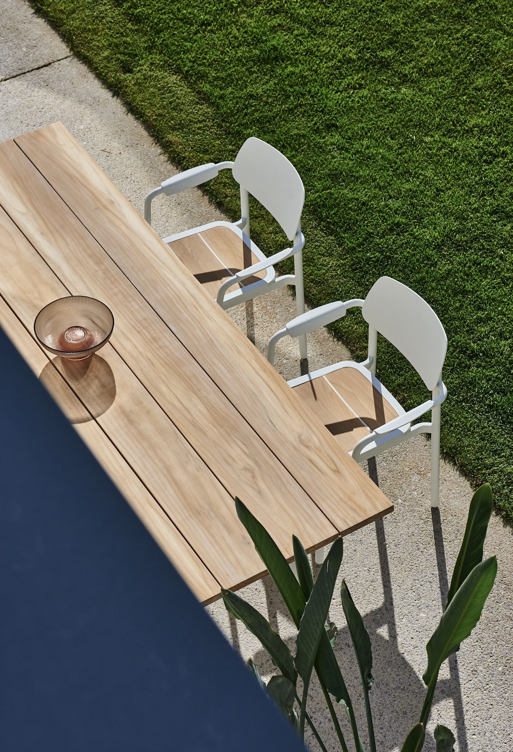 Высокий садовый стул со спинкой DRIGANI Noa ARCH-00059976 - Вид №2