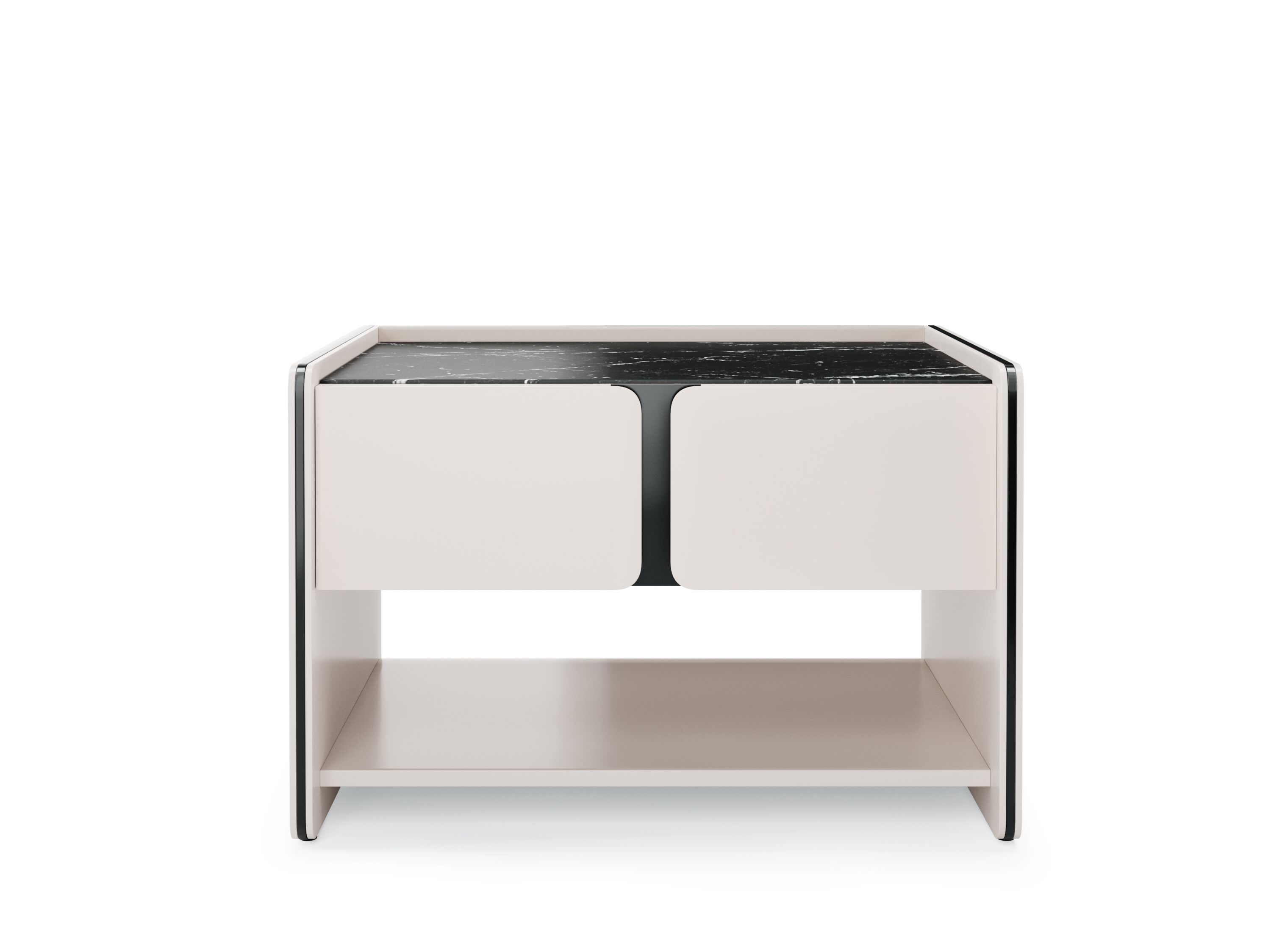 Деревянная тумбочка с ящиками PRADDY Natur ARCH-00018136