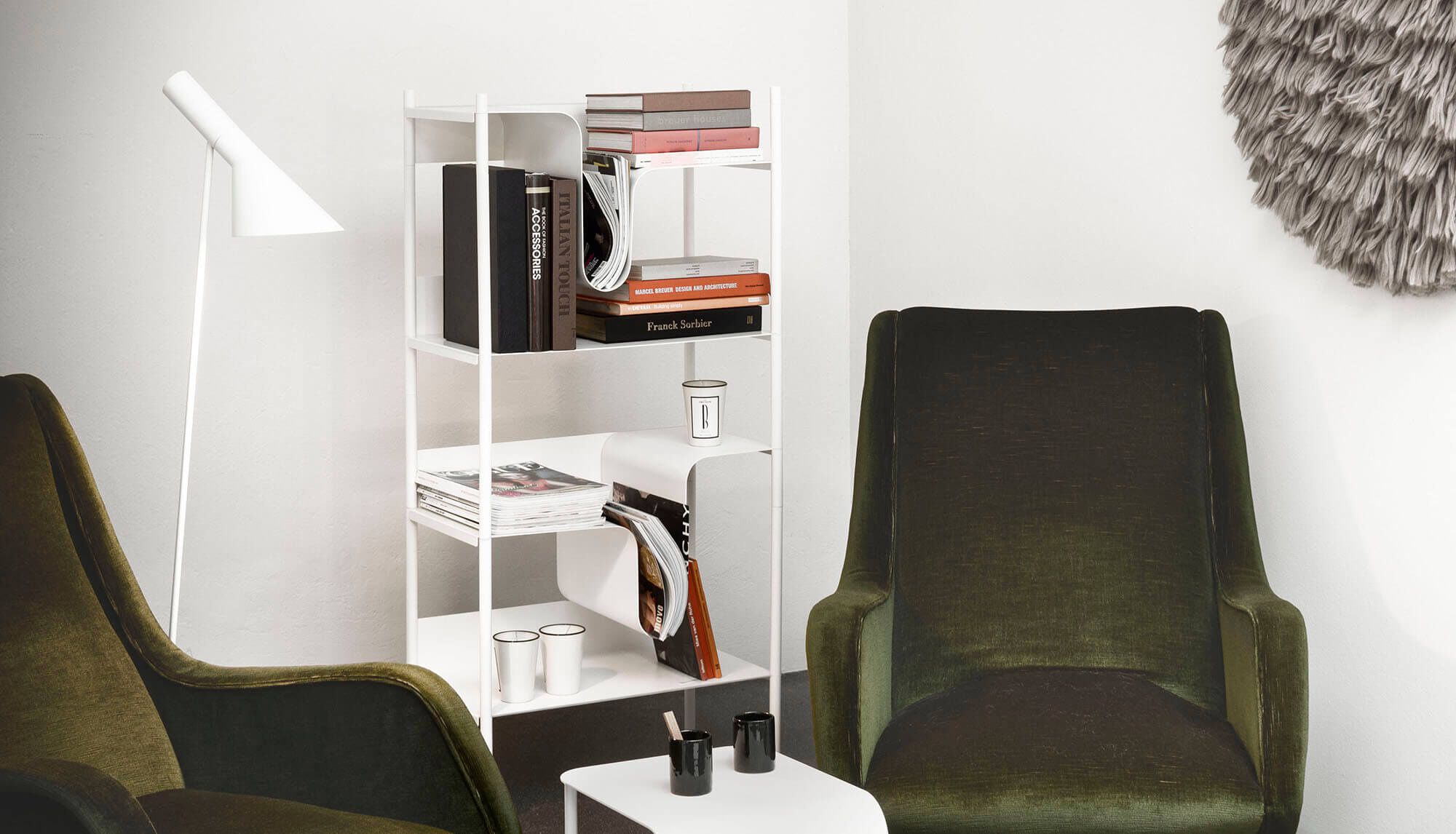 Отдельно стоящий книжный шкаф из листового металла True Design ARCH-00089193 - Вид №9