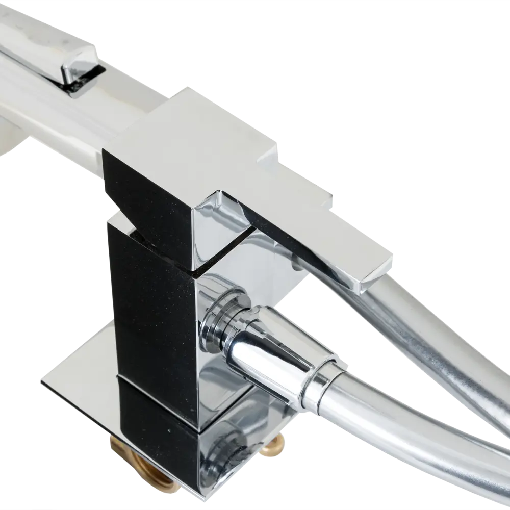 Смеситель Paini Prato встраиваемый с гигиеническим душем цвет хром STLM-2086477 - Вид №1