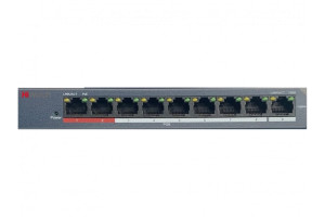 16402371 Коммутатор Ethernet, PoE DS-S908P B УТ-00025527 HIWATCH