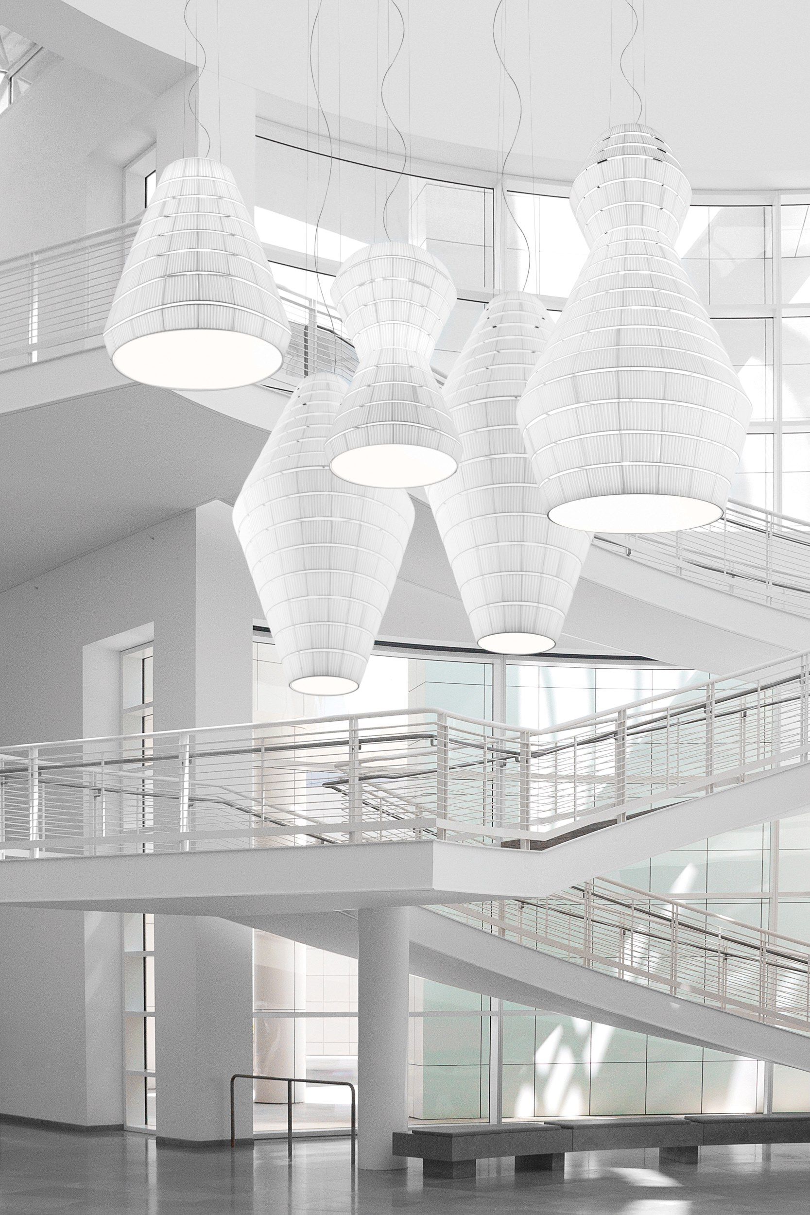 Ткань подвесной светильник AXOLIGHT ARCH-00132852 - Вид №3