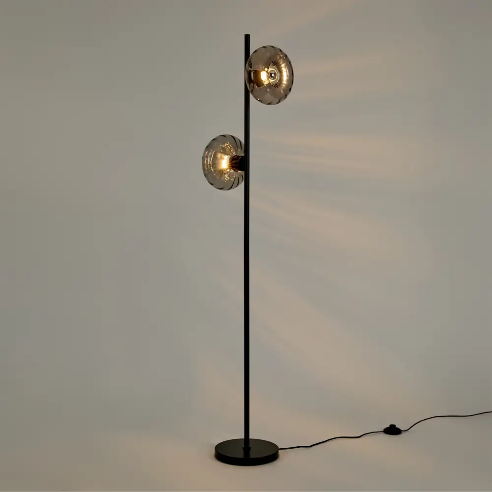 Торшер Freya Glans цвет черный STLM-2161669