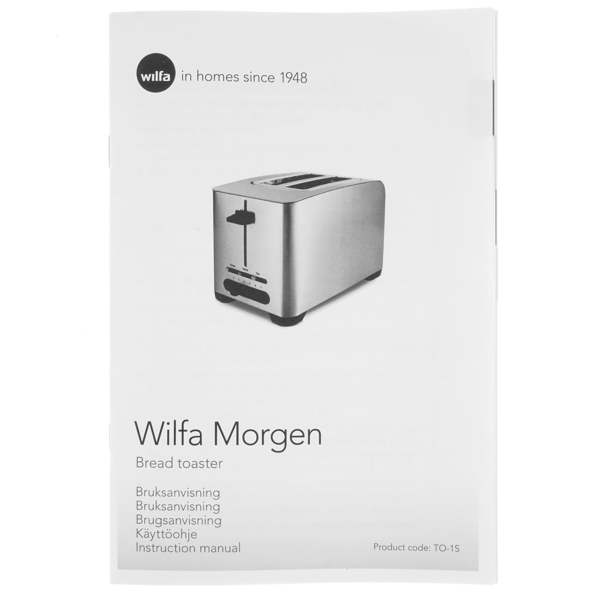 5348846 Тостер Wilfa TO-1 S серебристый STDN-0090251 - Вид №6