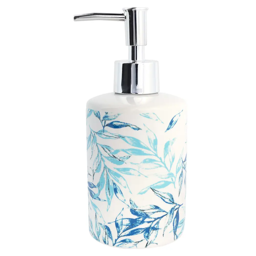 Santreyd Дозатор для мыла Пальма в синем цвете из доломита 89366677 STLM-1363025