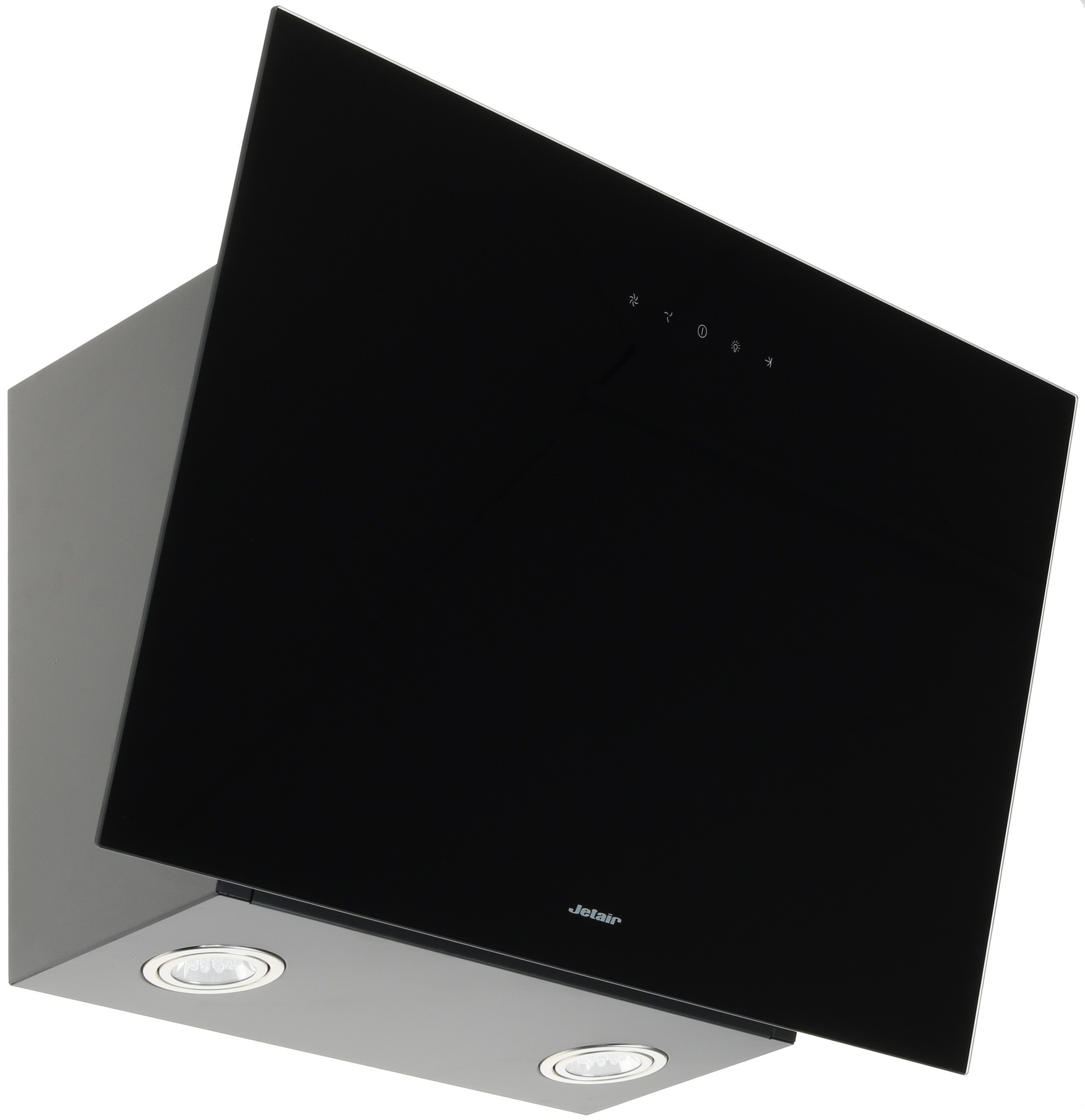1109675 Вытяжка наклонная Jetair PRAGA 60/A/BL черный/черный STDN-0030178